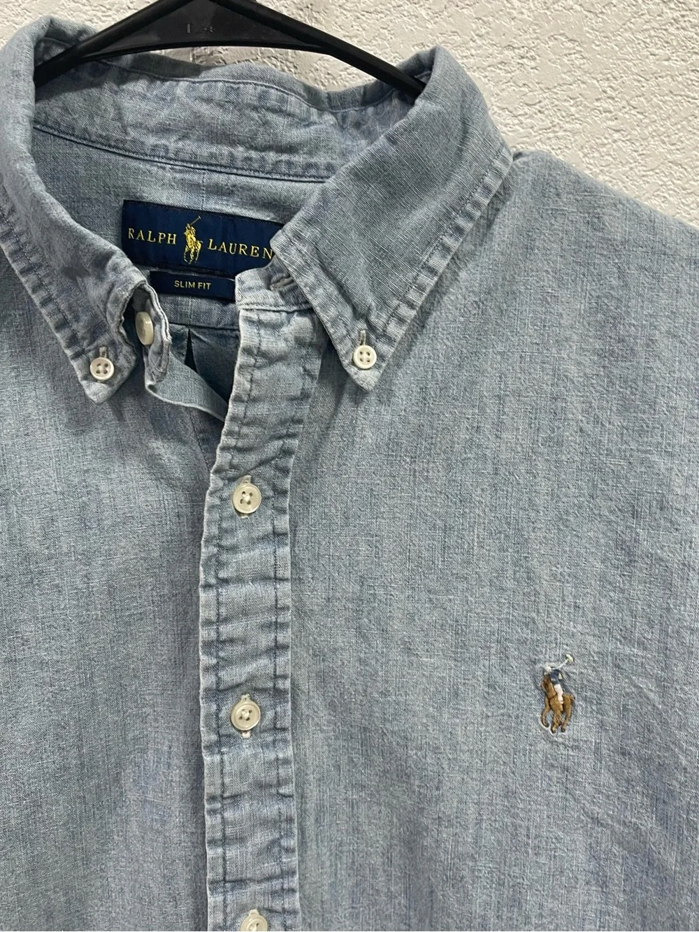 Polo by Ralph Lauren Light Blue Denim Button-Down Shirt